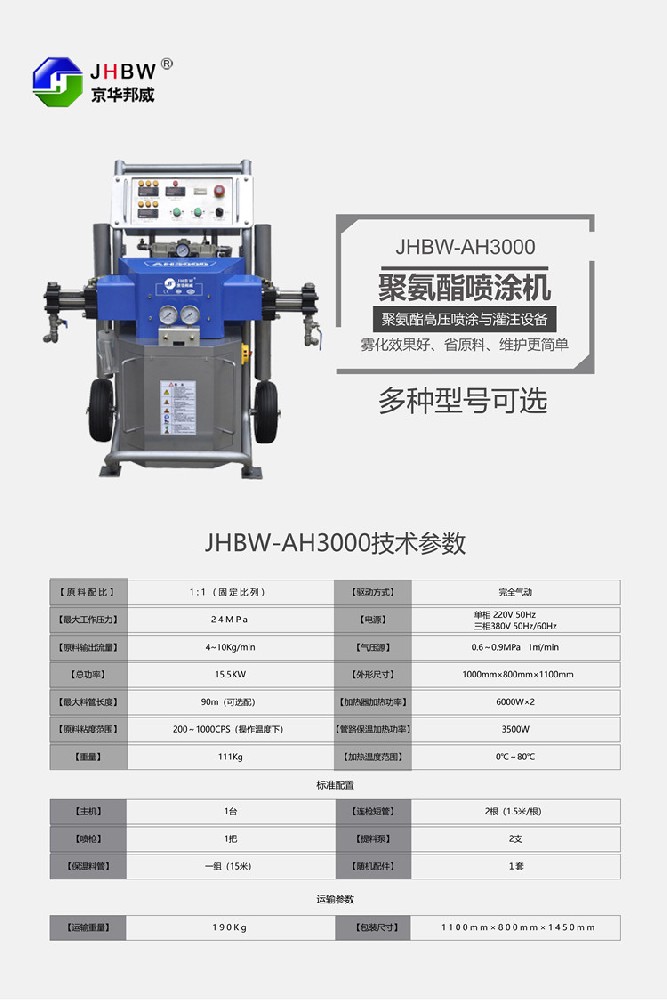 聚氨酯噴涂機設備